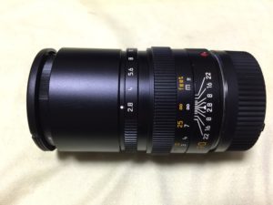 Leica Elmait-M 90mm F2.8 Black (フード内蔵) 11807