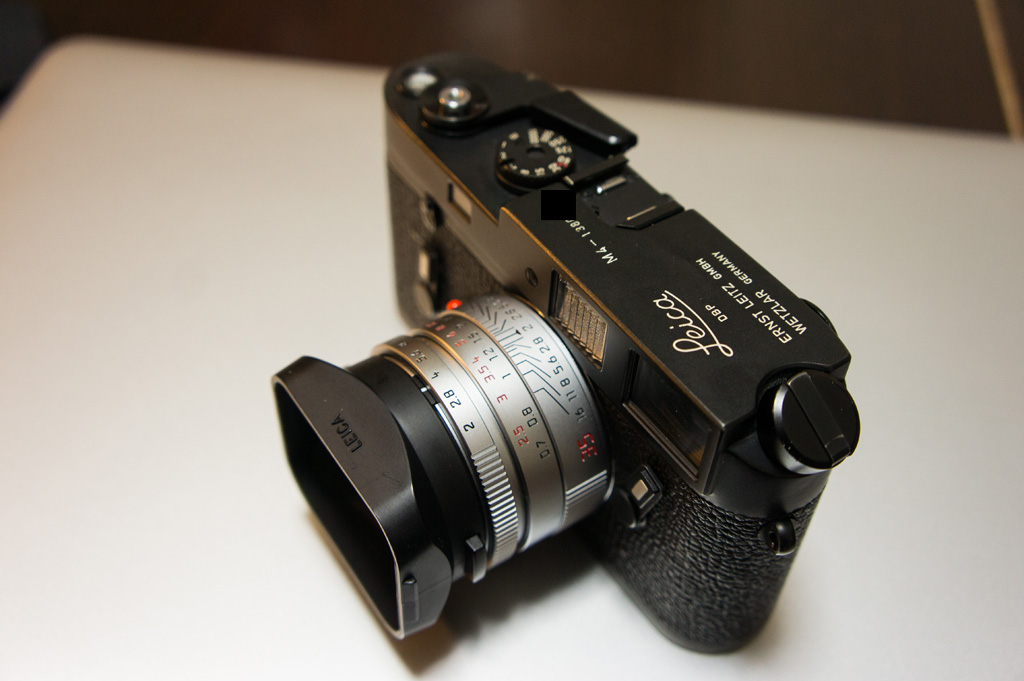 Leica M4 Black Chrome 初期ロット - 晴れ時々ジャズ、雨のちカメラ
