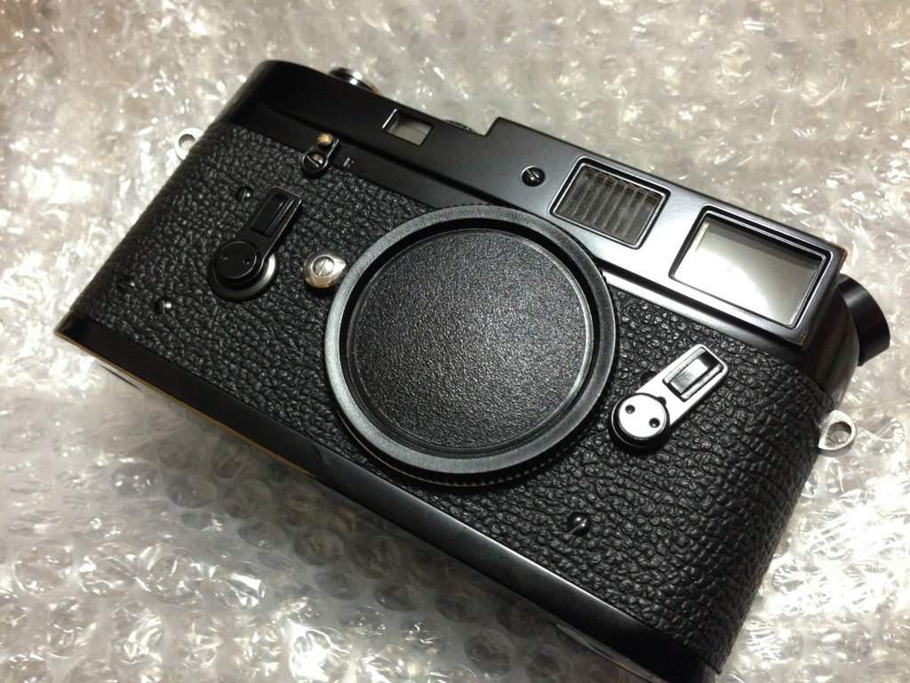 Leica M4 ルミエール塗装ブラックペイント フォトメンテナンスヤスダ