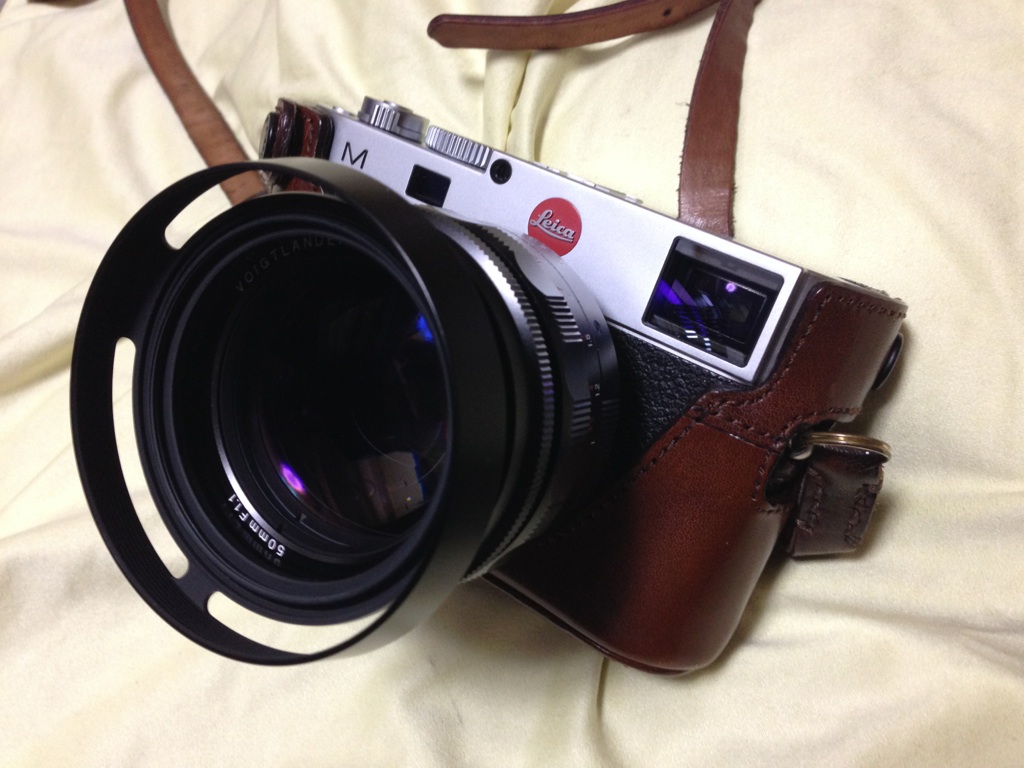カメラ レンズ(単焦点) Voigtlander Nokton 50mm F1.1 VM 試写-1 - 晴れ時々ジャズ、雨のちカメラ