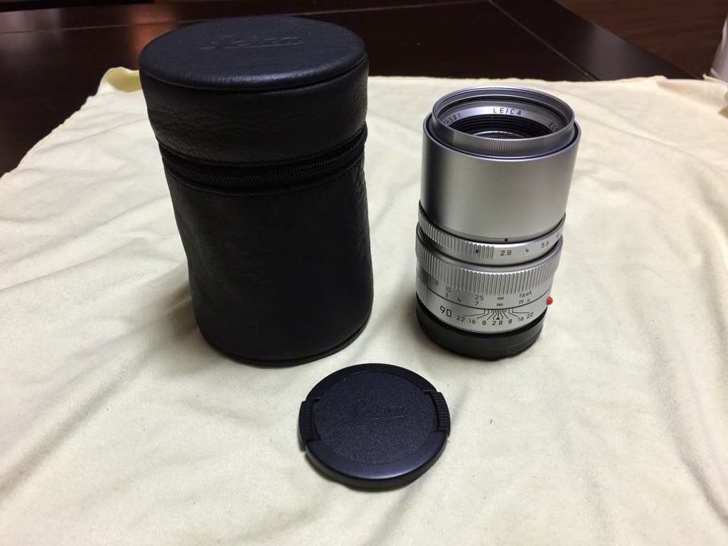 Leica Elmarit-M 90mm F2.8 Silver Chrome (フード内蔵) 11808 - 晴れ 