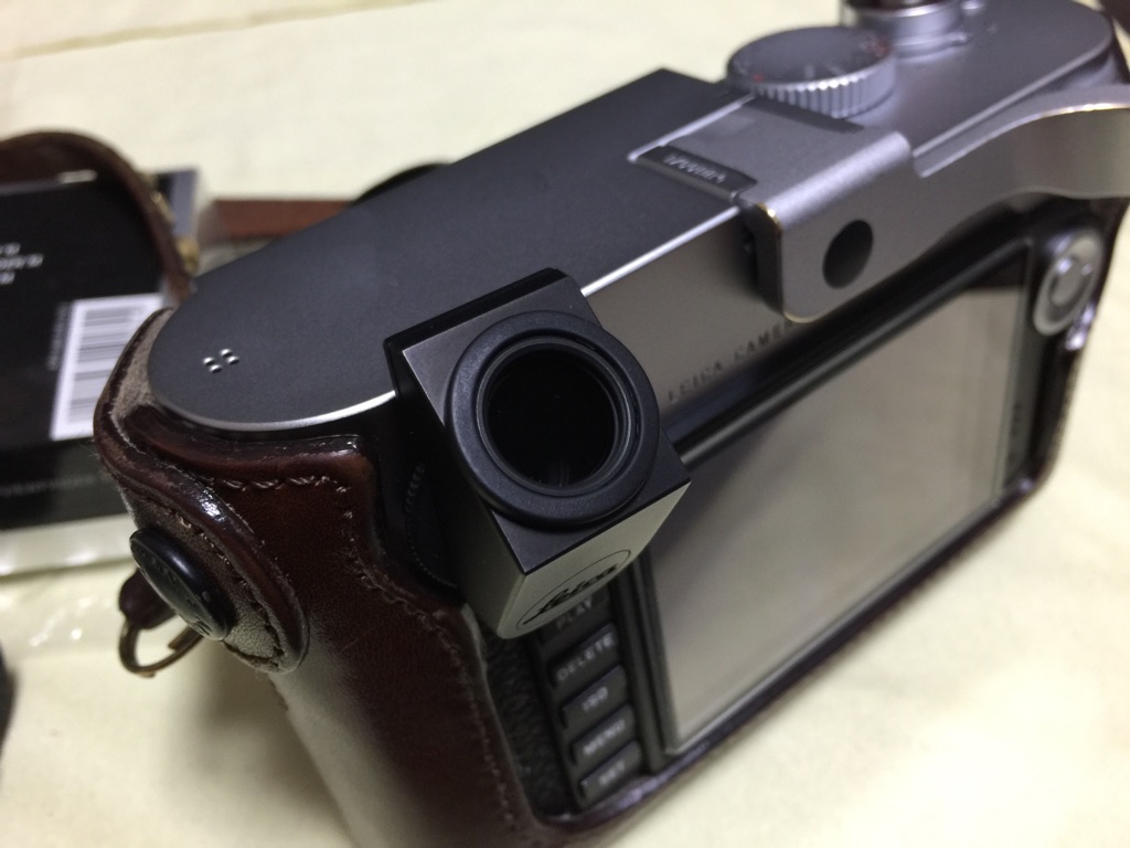 Leica Angle Viewfinder M 12531 - 晴れ時々ジャズ、雨のちカメラ