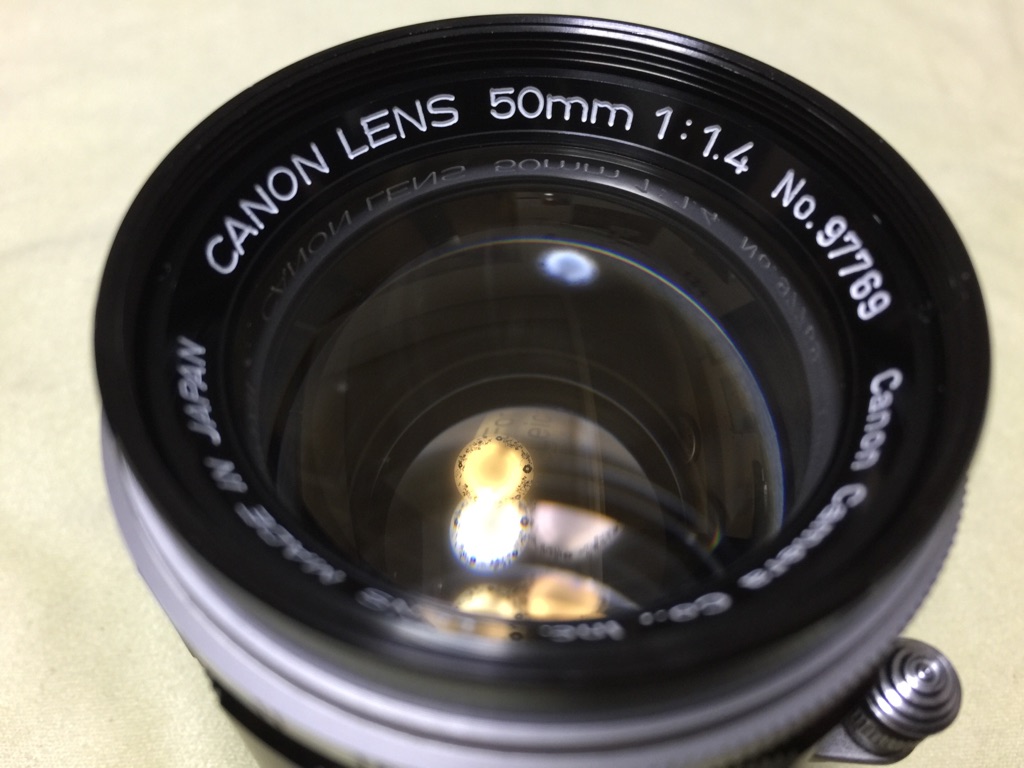 カメラ レンズ(単焦点) Canon 50mm F1.4 ライカ Lマウント - 晴れ時々ジャズ、雨のちカメラ