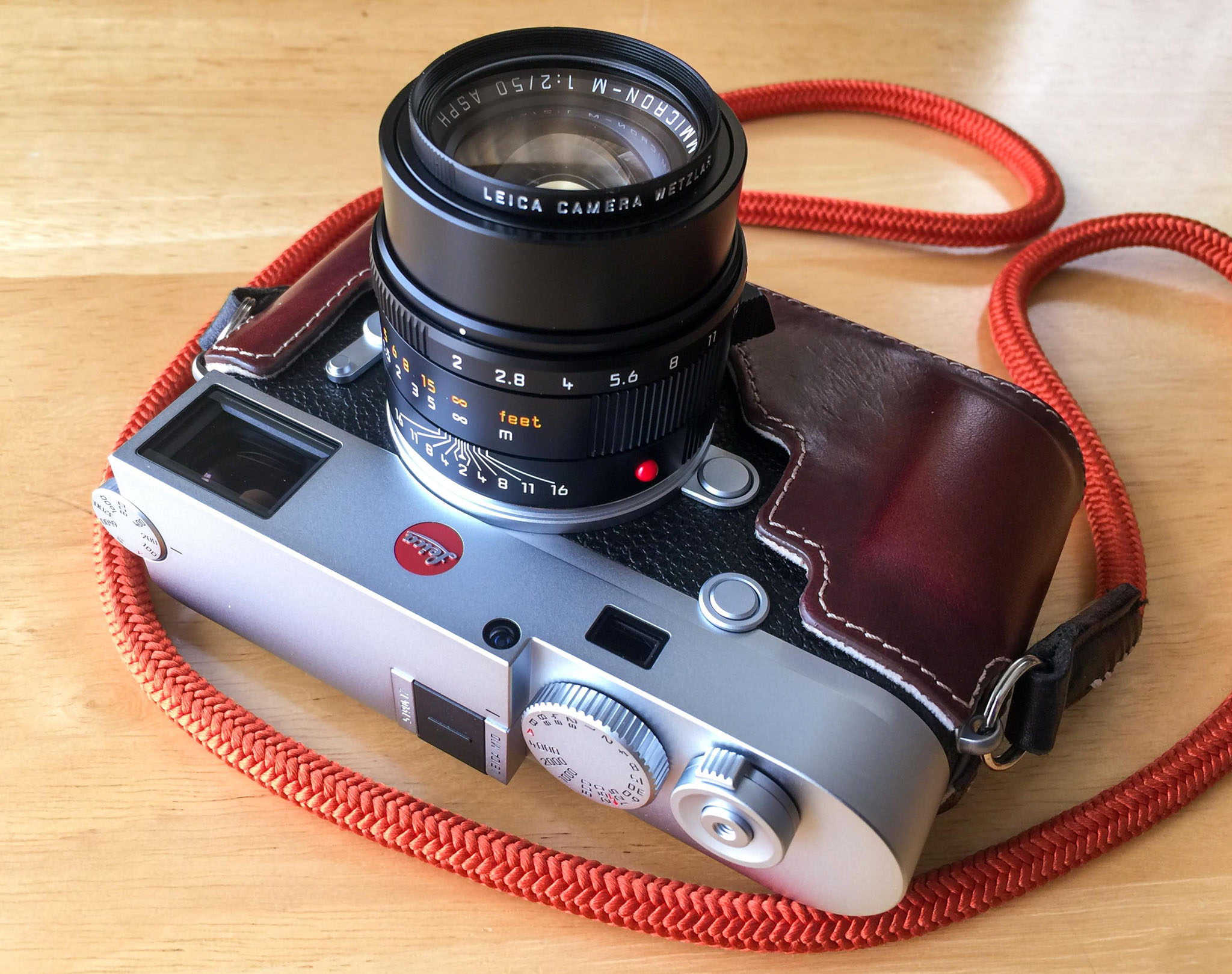 すぐったレディース福袋】 Leicaライカ M10用 レザープロテクター ヴィンテージブラウン