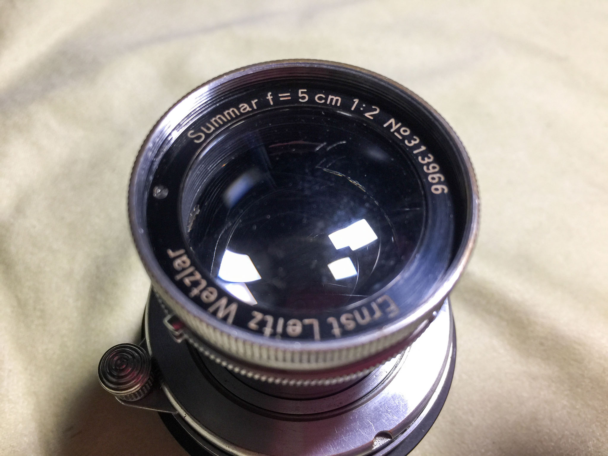 ライカ Leica Summar 50mm F2 Lマウント ズマール-
