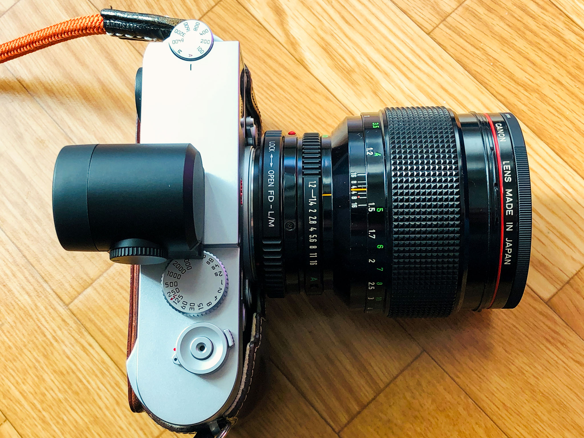 Canon New FD 85mm F1.2 L FDマウント - 晴れ時々ジャズ、雨のちカメラ